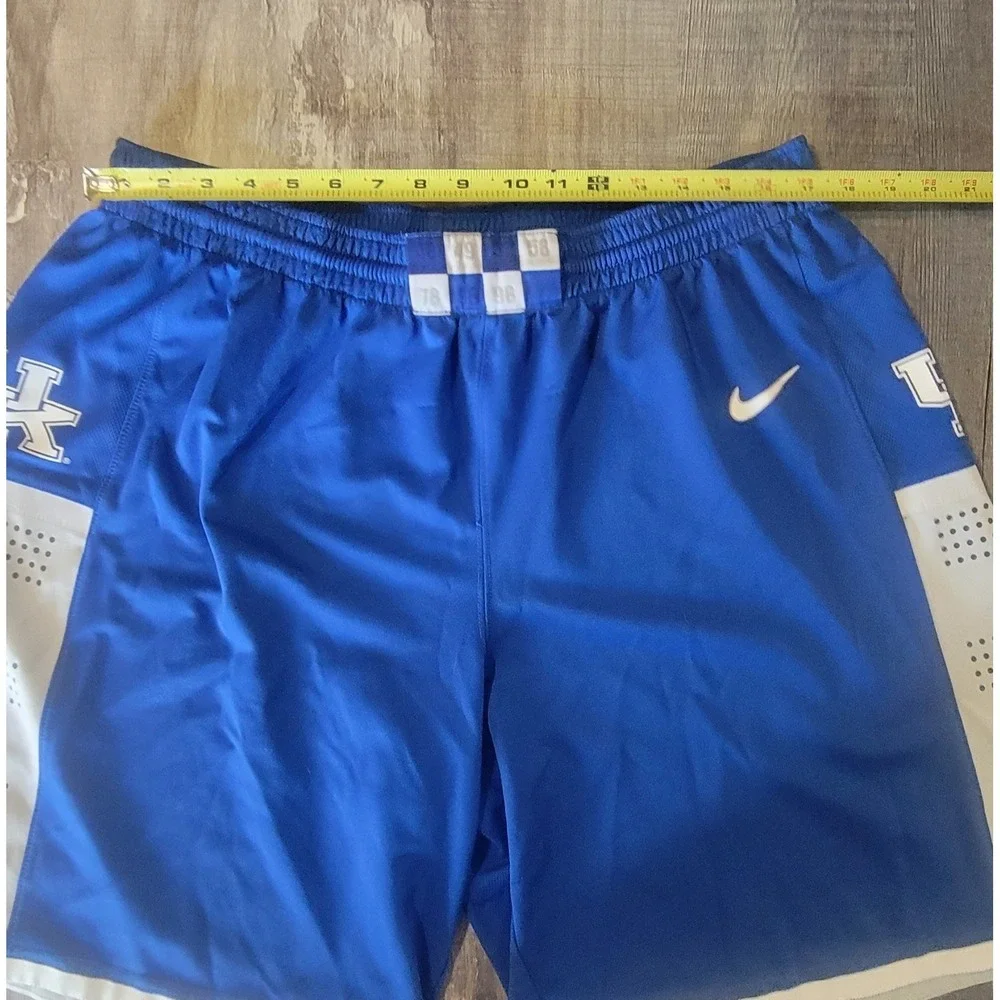 UK Kentucky Wildcats Nike Dri-Fit Authentic Mesh Basketball Shorts Men's XL NCAA
